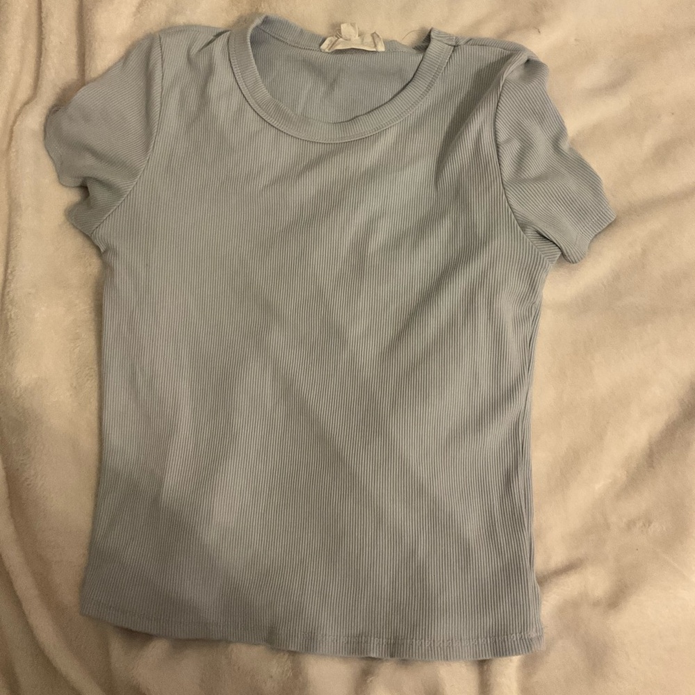 Light blue shirt